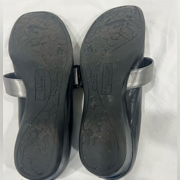 Kenneth Cole Reaction black Very Mary wedges shoessize 8.5 - Picture 5 of 11